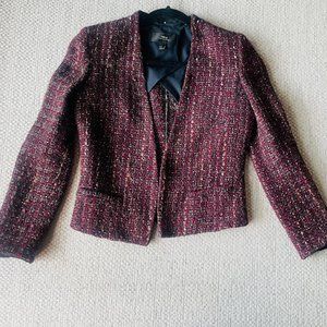 MANGO Tweed Jacket - Houndstooth